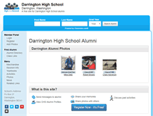 Tablet Screenshot of darringtonhighschool.com